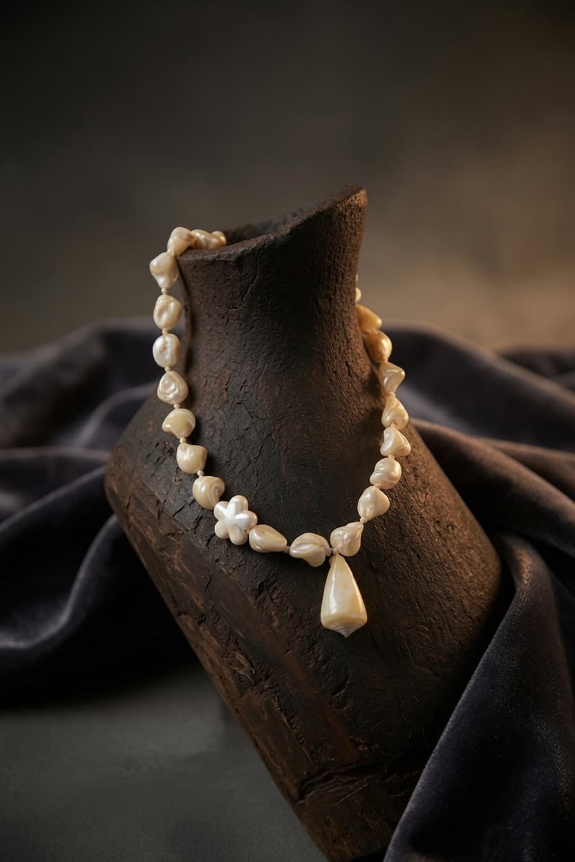 Conch and Cowrie Shells
